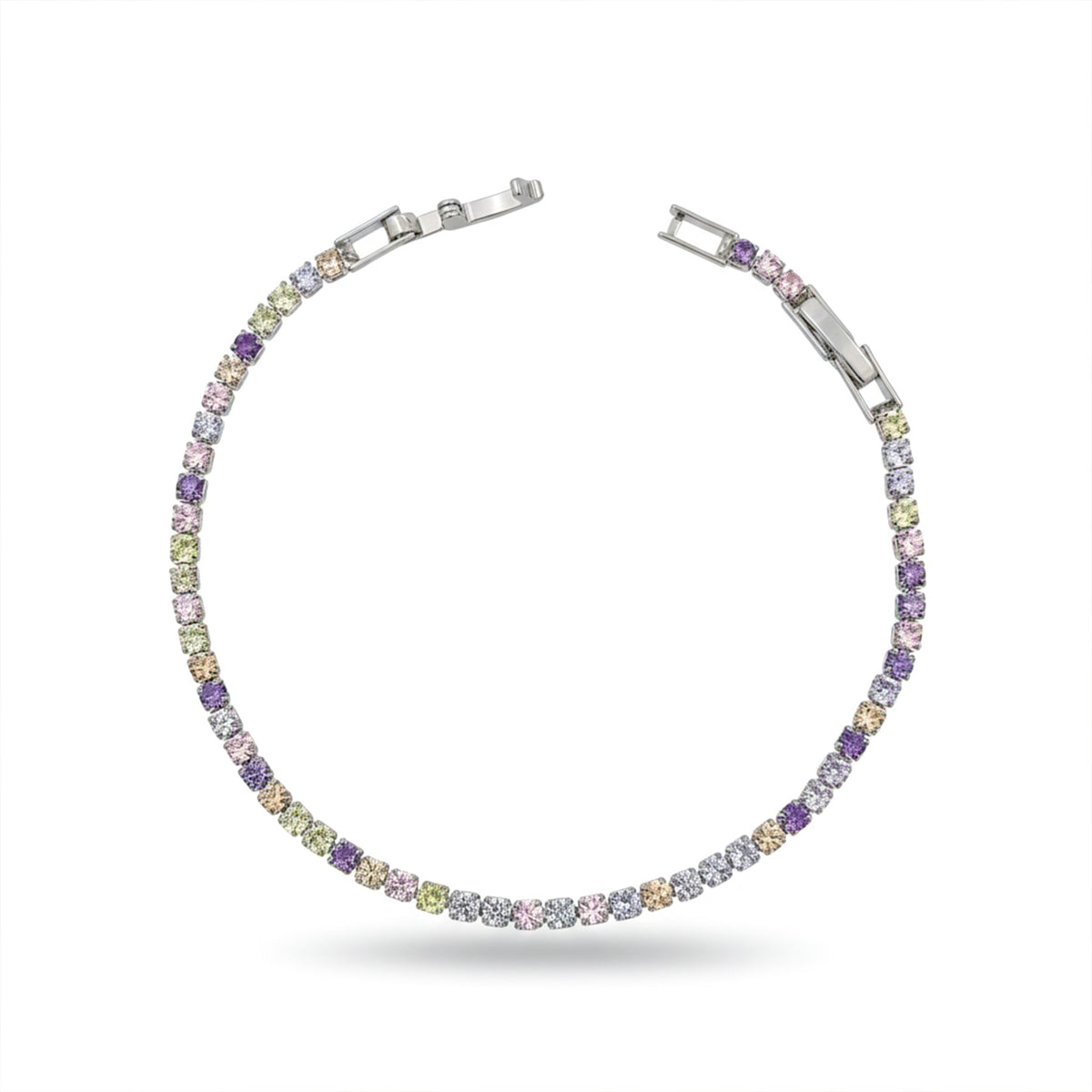 Celestial Prism Tennis Bracelet