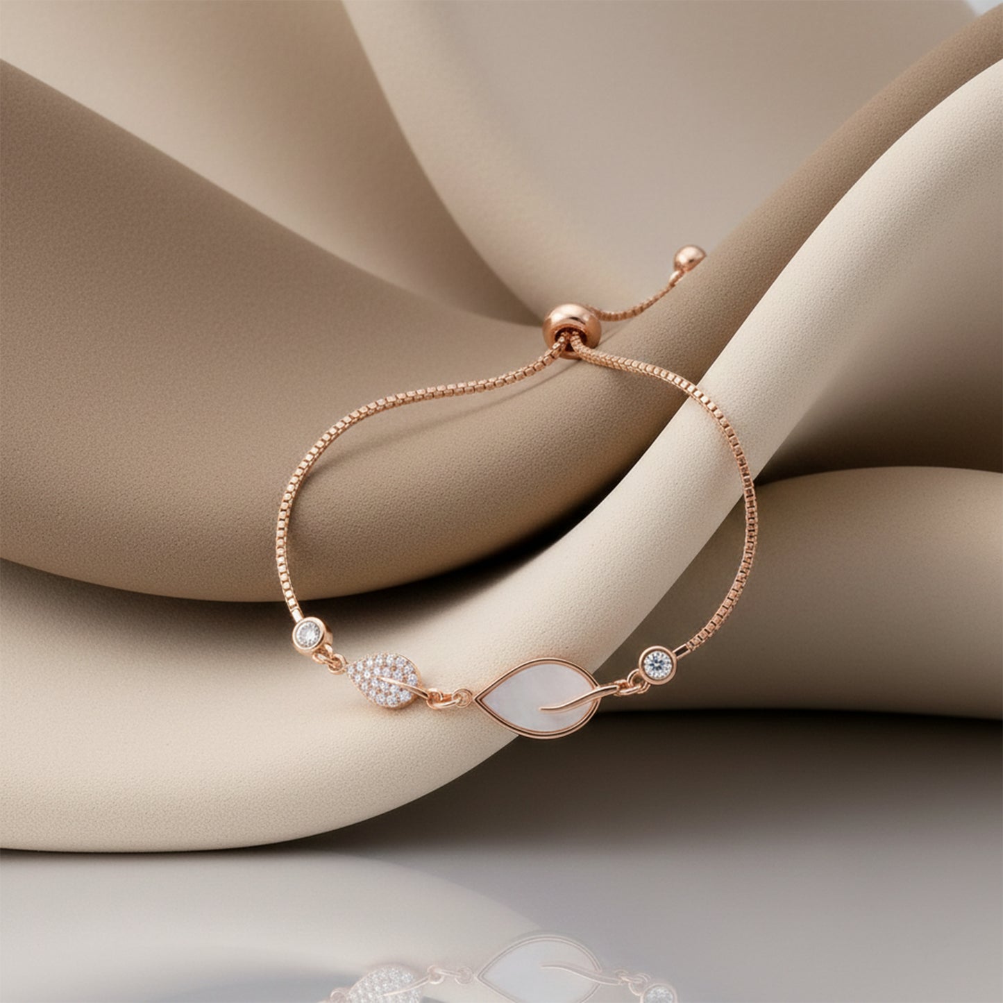 Resin Leaf Bracelets