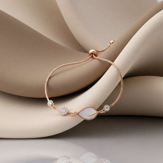 Resin Leaf Bracelets