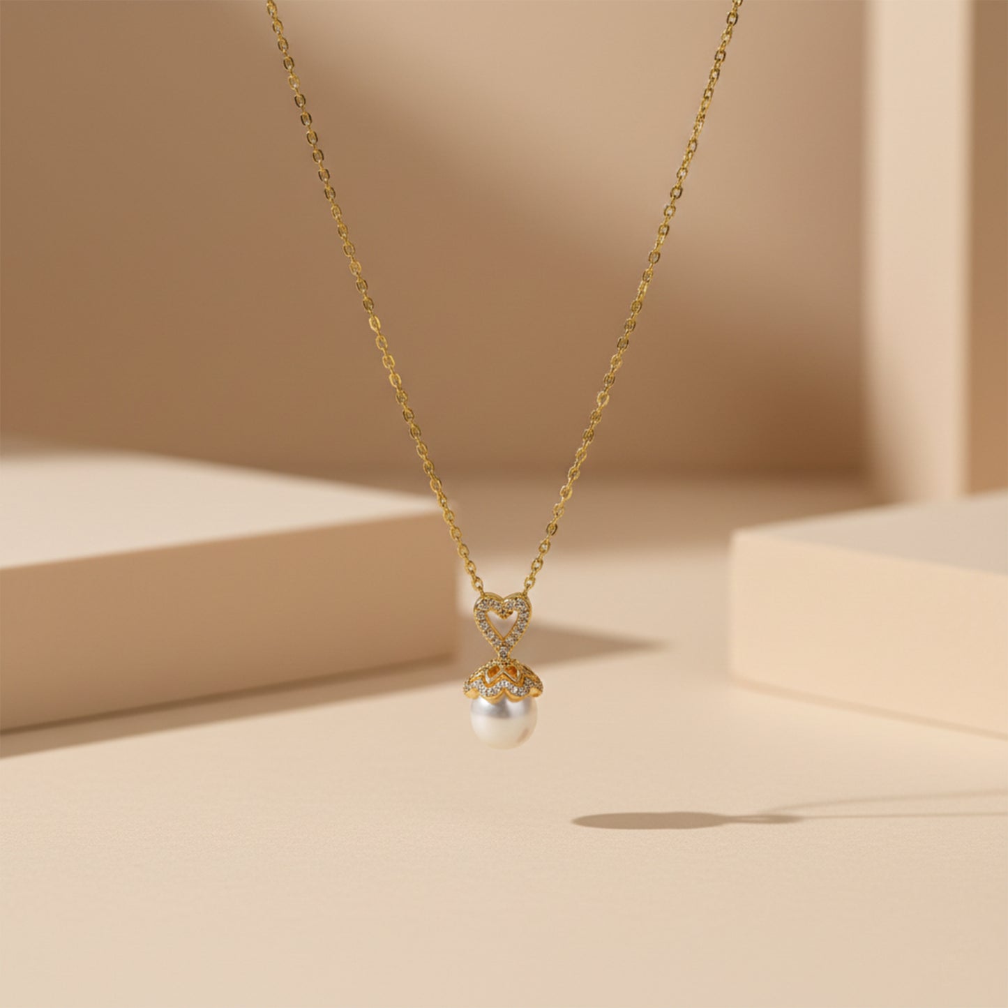 Eternal Love Pearl Necklace