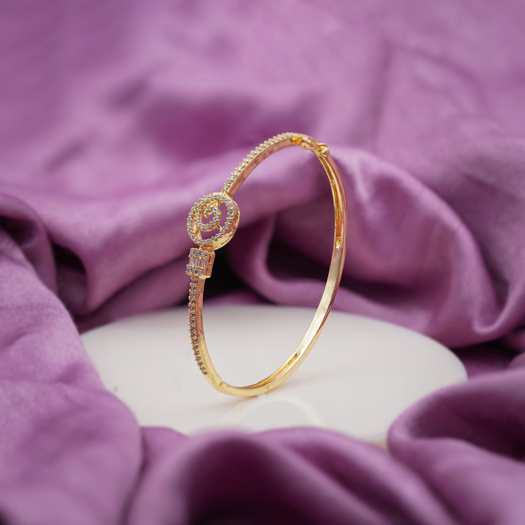 Royal Swirl Diamond Kada