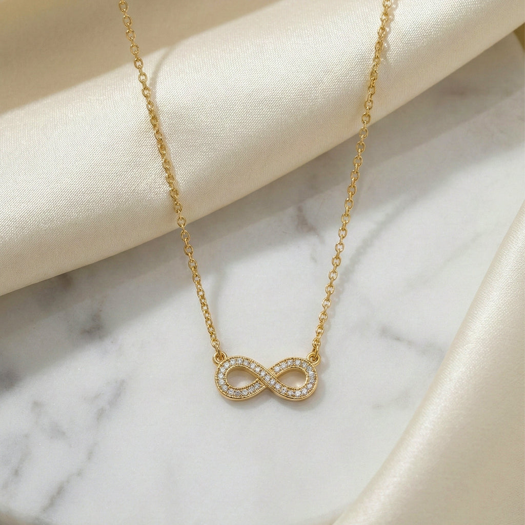 Lisha Infinity Necklace