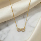 Lisha Infinity Necklace
