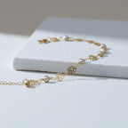 Opaline Luxe Pearl Anklet