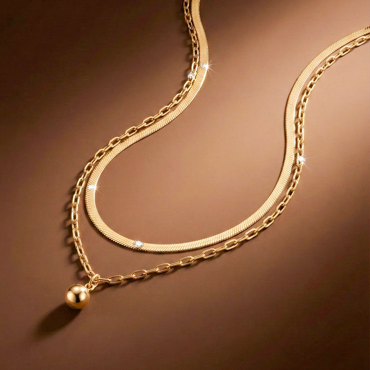 Zyra Twin Grace Necklace