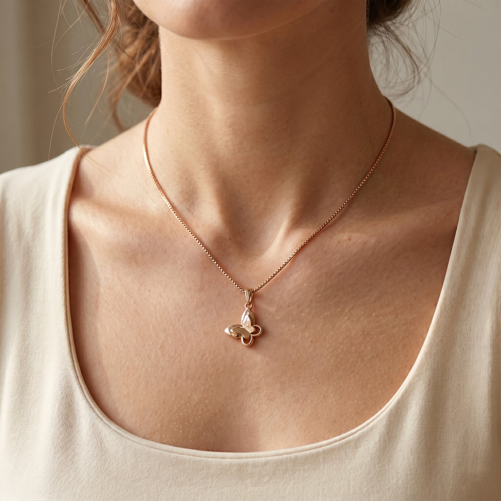 Butterfly Charm Necklace