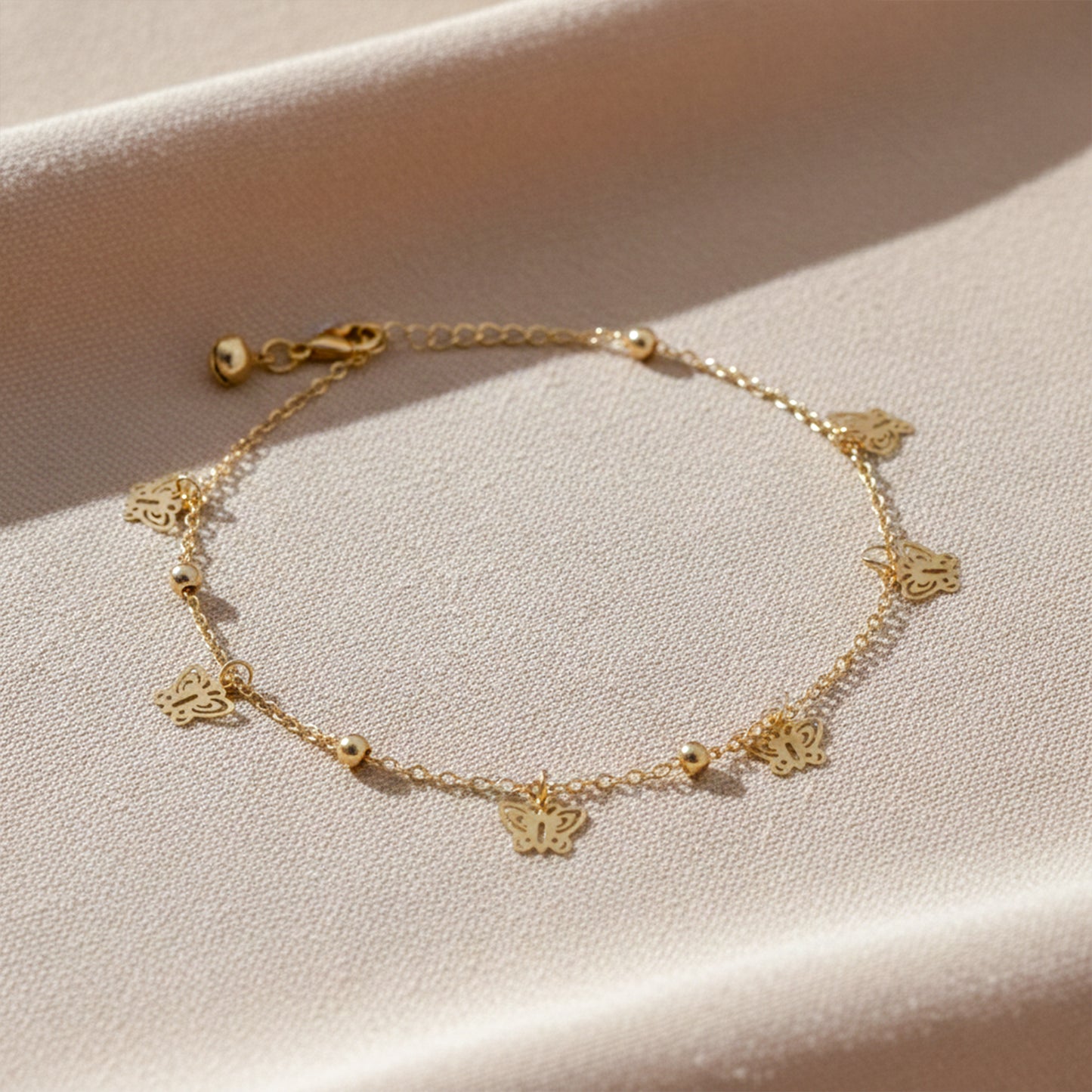 Ethereal Butterfly Chain Anklet