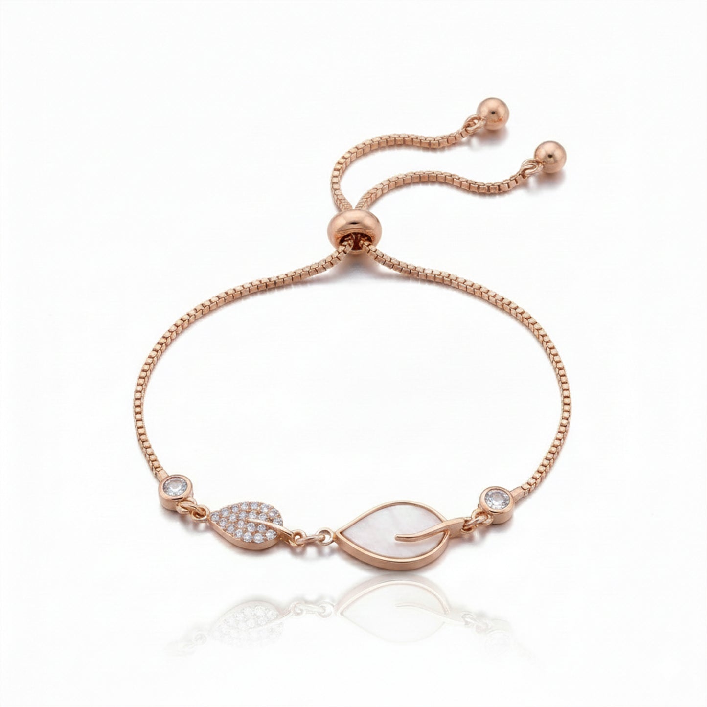 Resin Leaf Bracelets