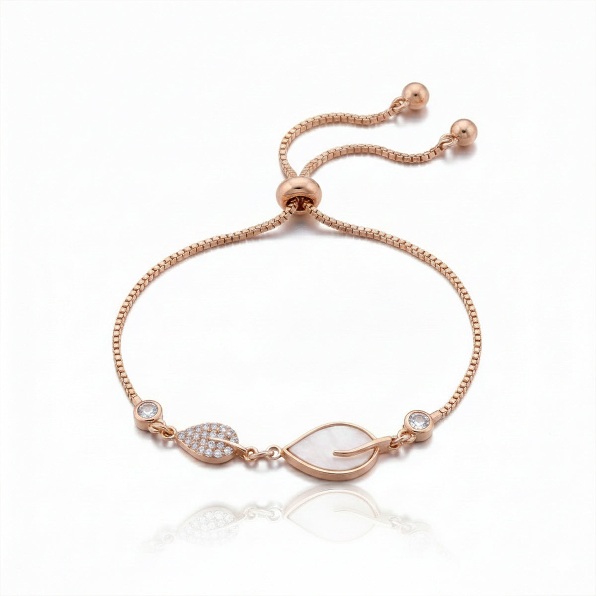 Resin Leaf Bracelets