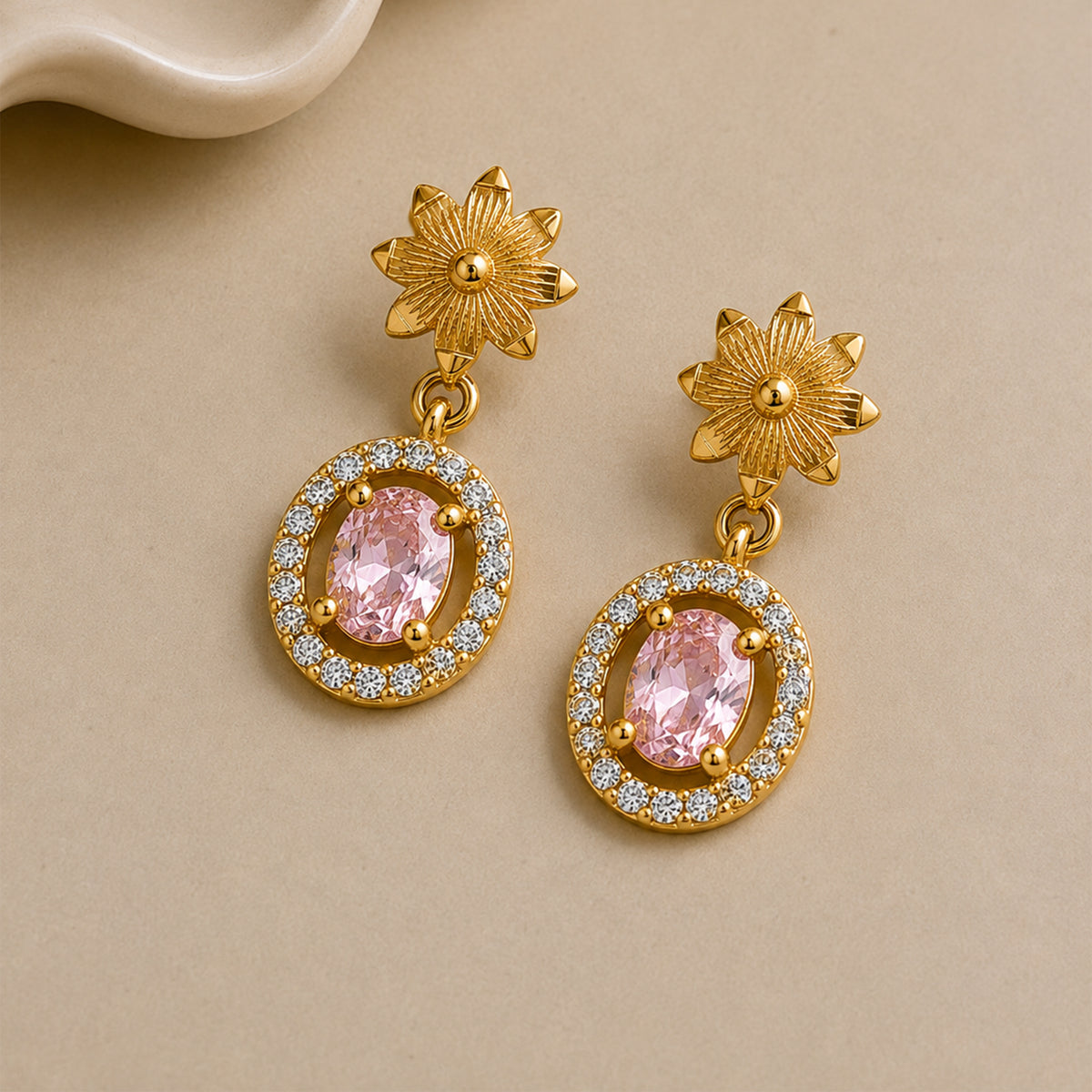 Meher Rose Earrings