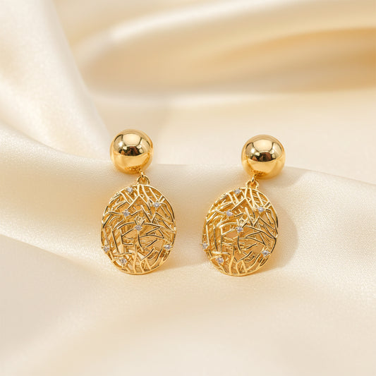 Sunora Weave Drops Earrings