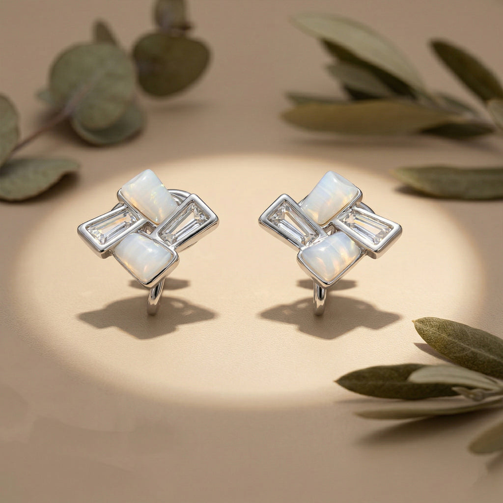 Opal Earrings