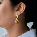 Zarqa Petals Earrings