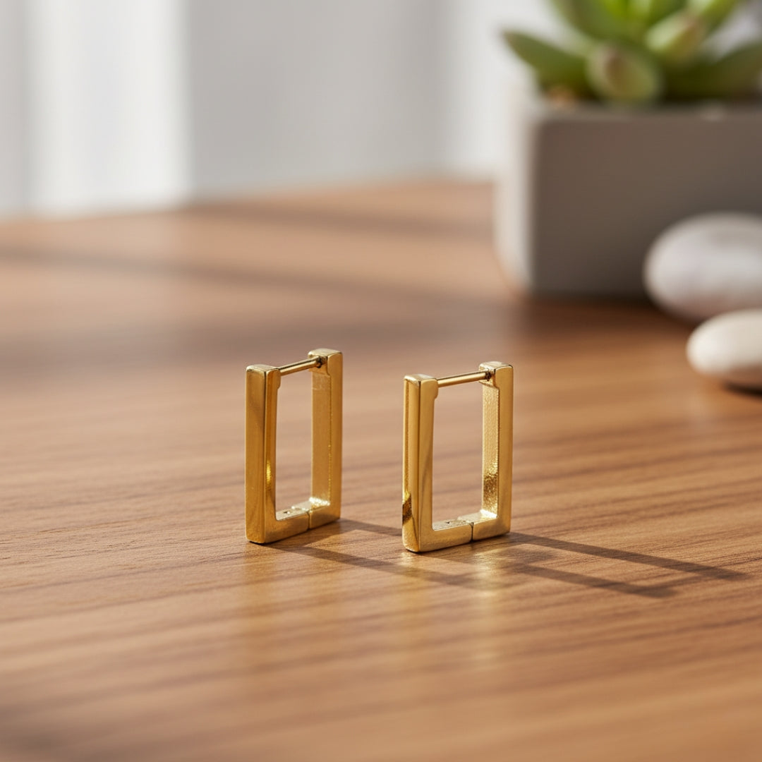 Classic Square Earrings