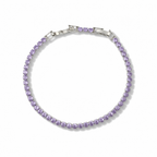 Azure Sapphire Tennis Bracelet