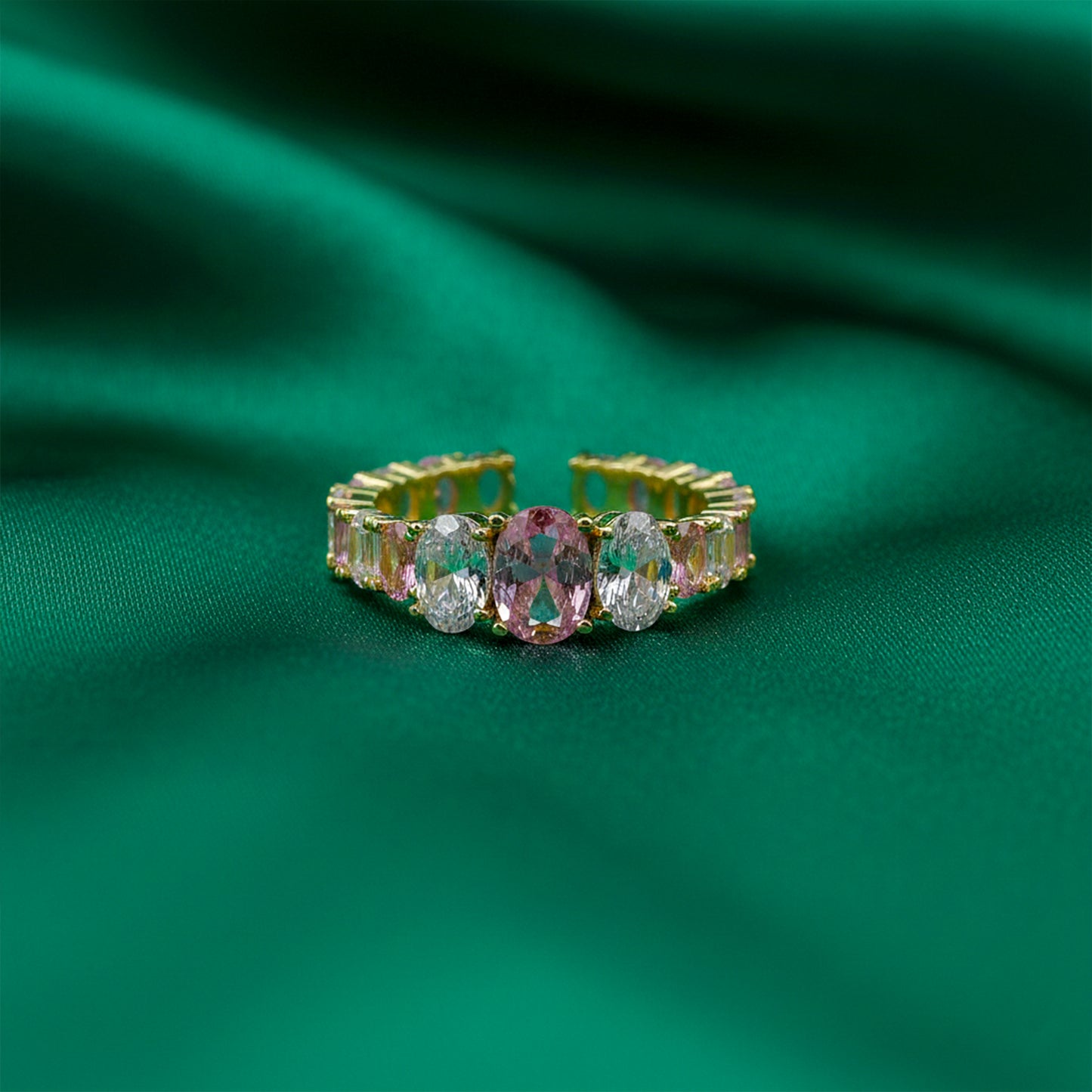 Radiance Multistone Cocktail Ring