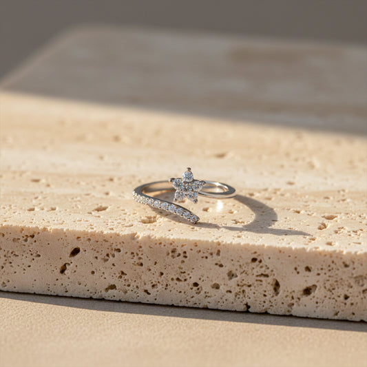 Celestial Star Diamond Ring