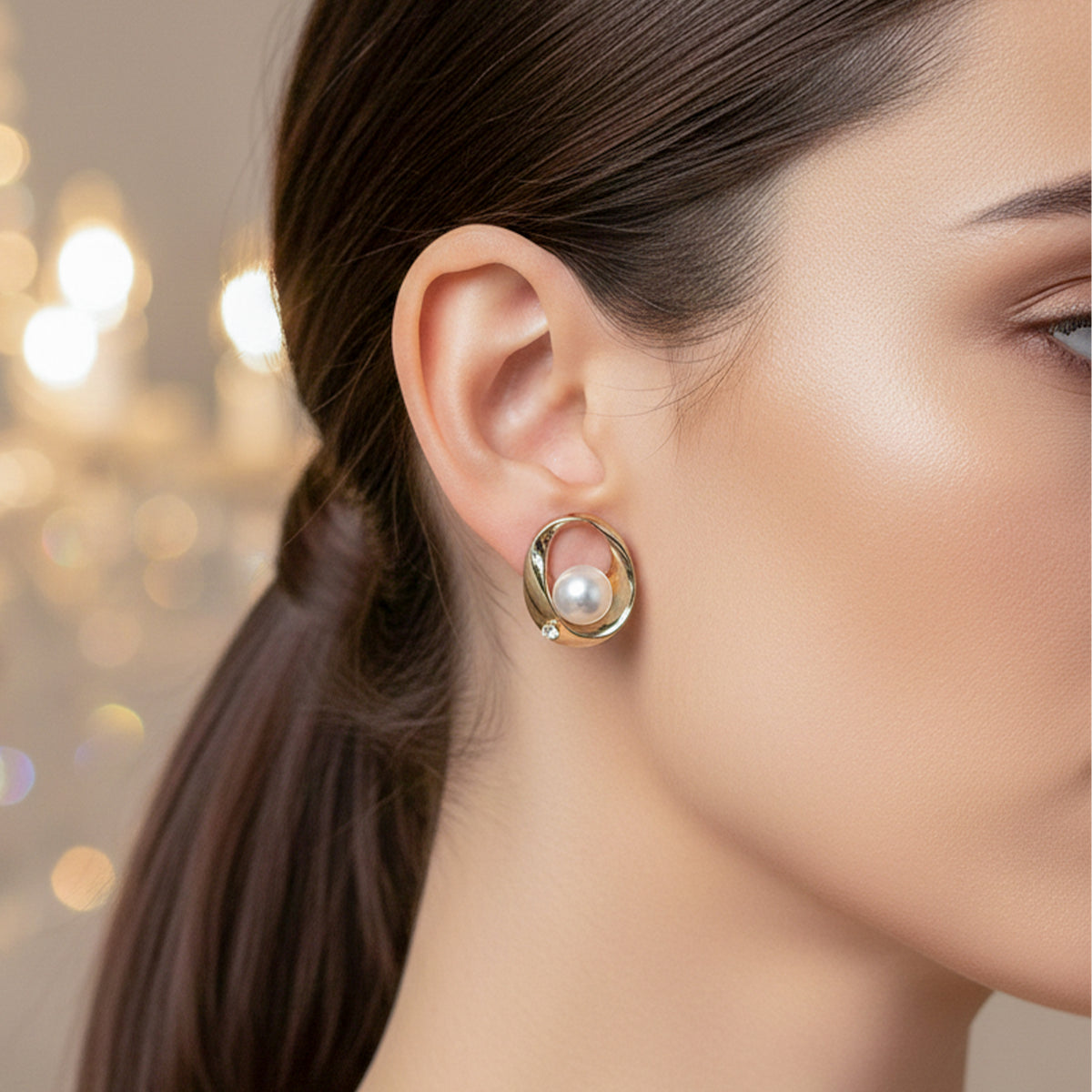 Aira Pearl Earrings