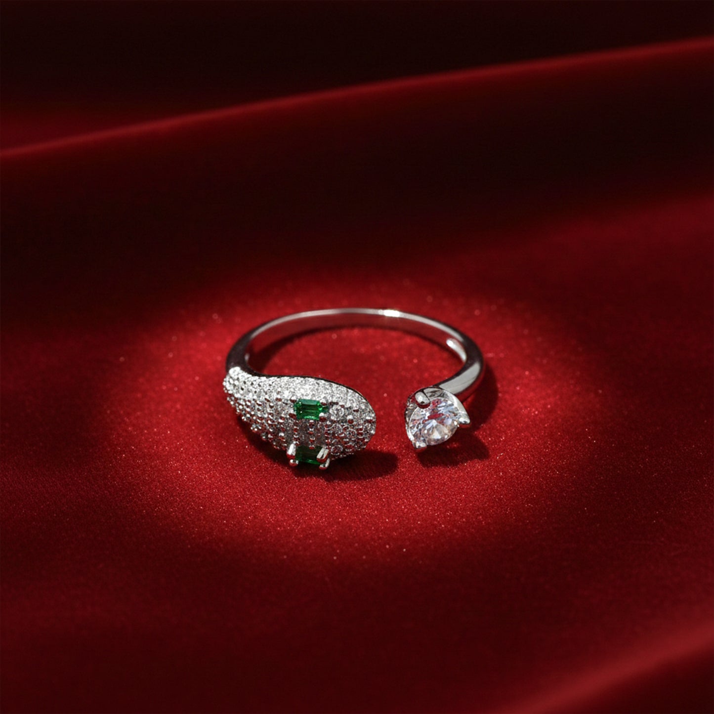 Regalia Emerald Diamond Ring