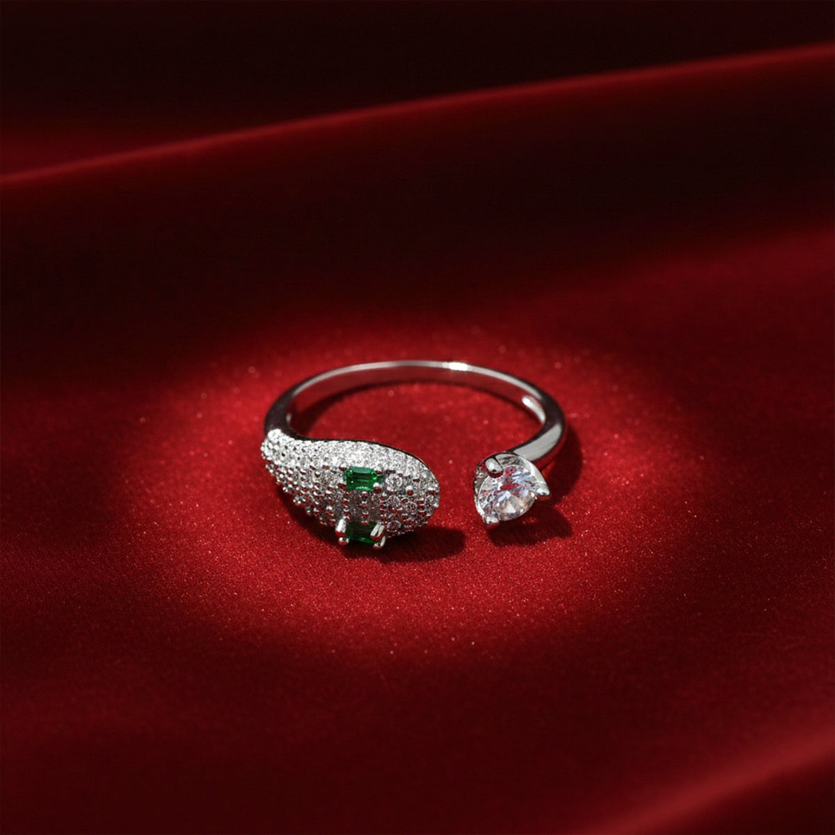 Regalia Emerald Diamond Ring