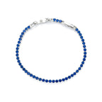 Azure Sapphire Tennis Bracelet