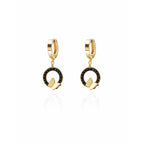 Chic Butterfly Loop Drop Earrings