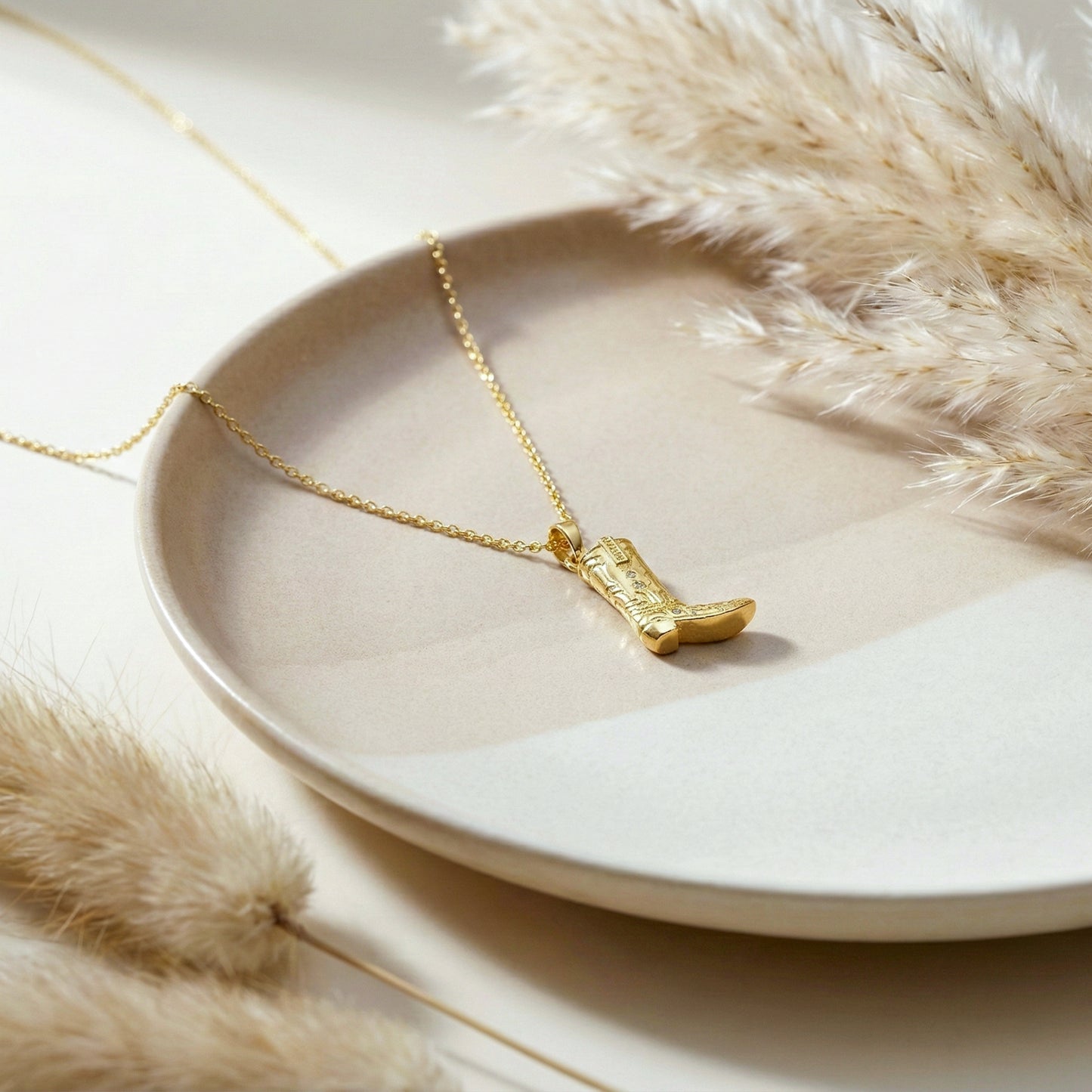 Aurielle Luxe Boot Necklace