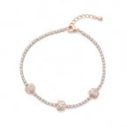 Rose Elegance Diamond Bracelet