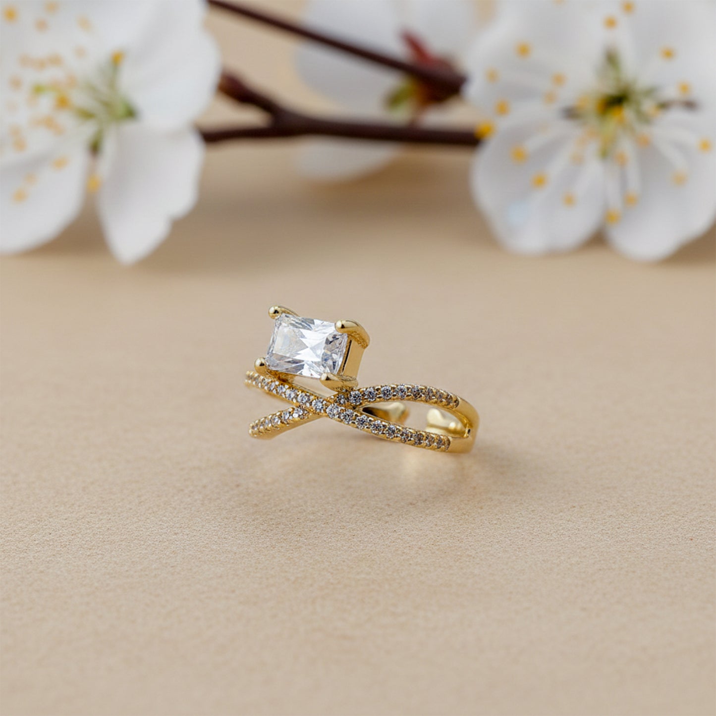 Cushion Diamond Luxury Ring