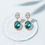 Prestige Double Stone Earrings