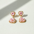 Rose Bloom Designer Earrings