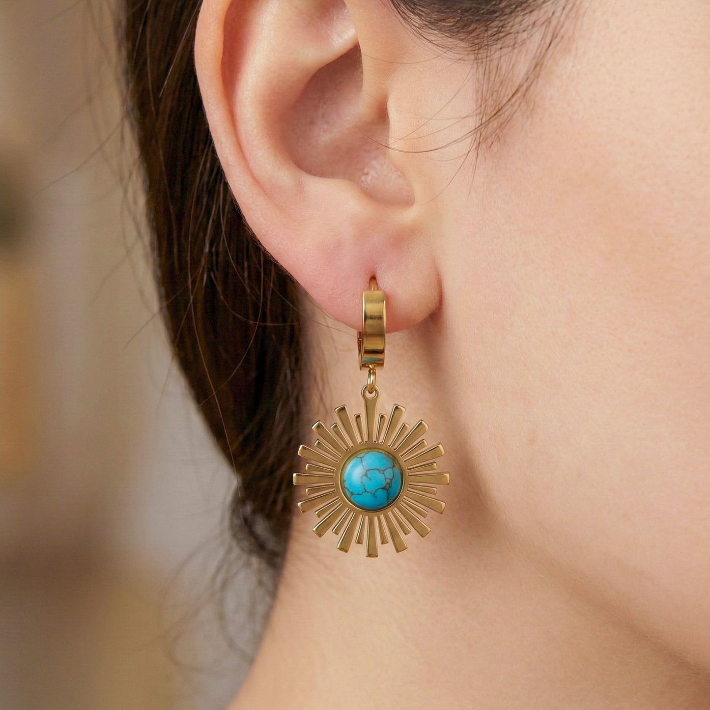 Sky Solar Radiance Earrings