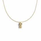 Teddy Bear Gold Necklace