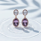 Prestige Double Stone Earrings