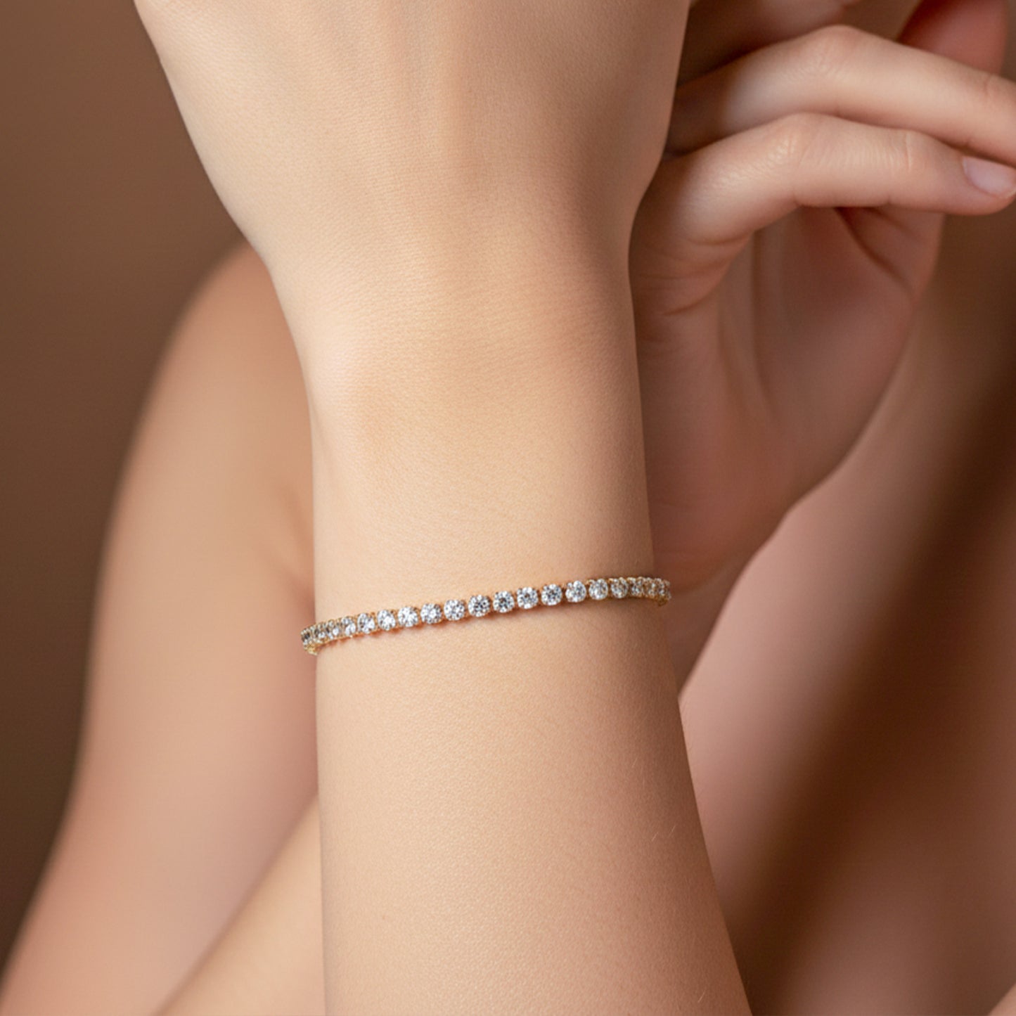 Luxpenny Imperial Glow Tennis Bracelet