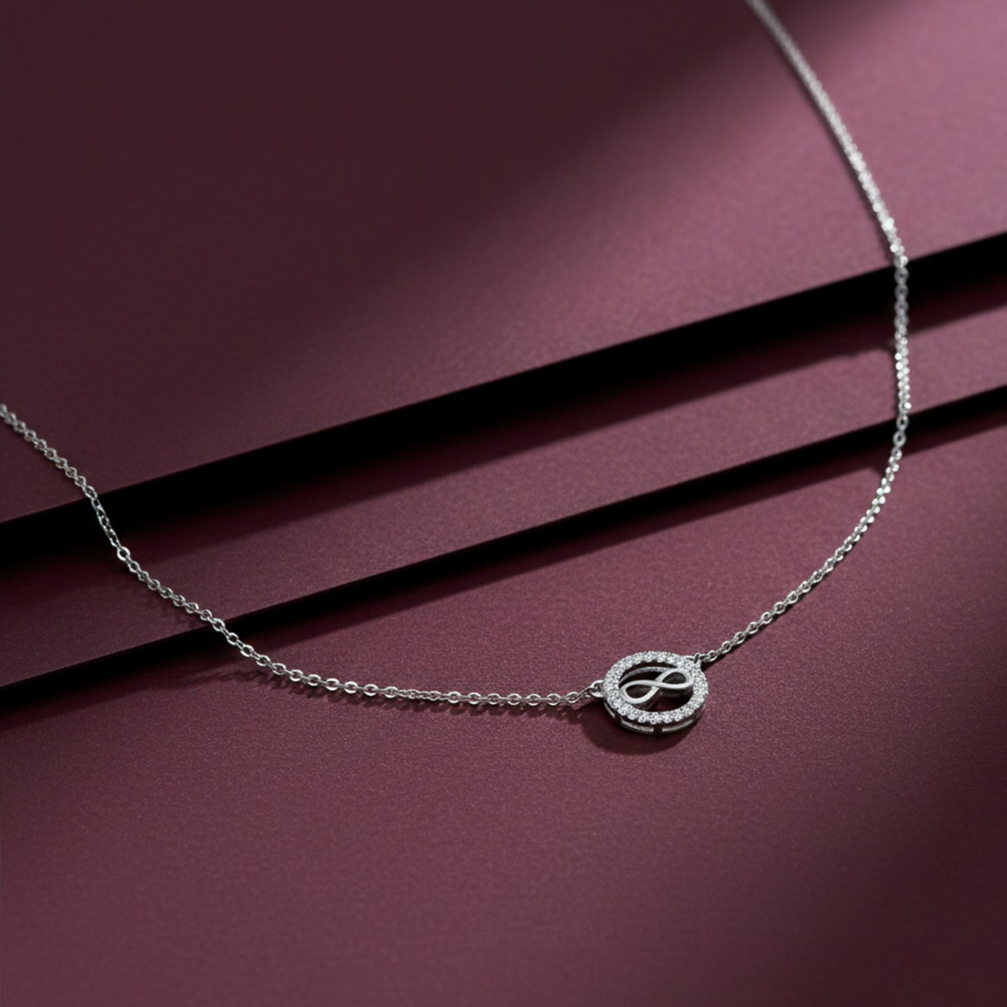 Timeless Infinity Love Pendant Necklace