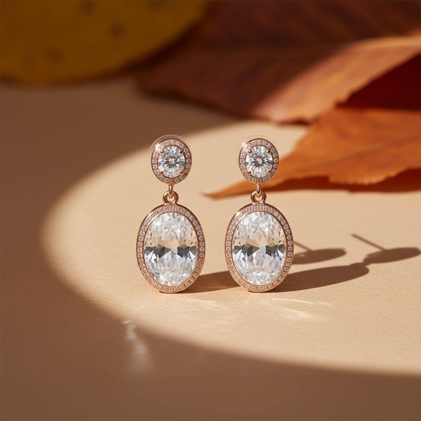 Amaya Crystal Bloom Earrings