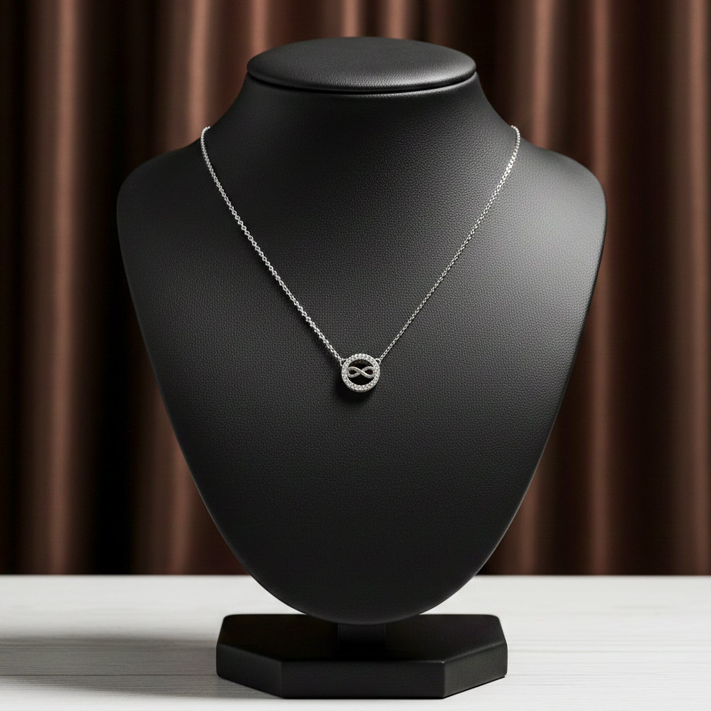 Timeless Infinity Love Pendant Necklace