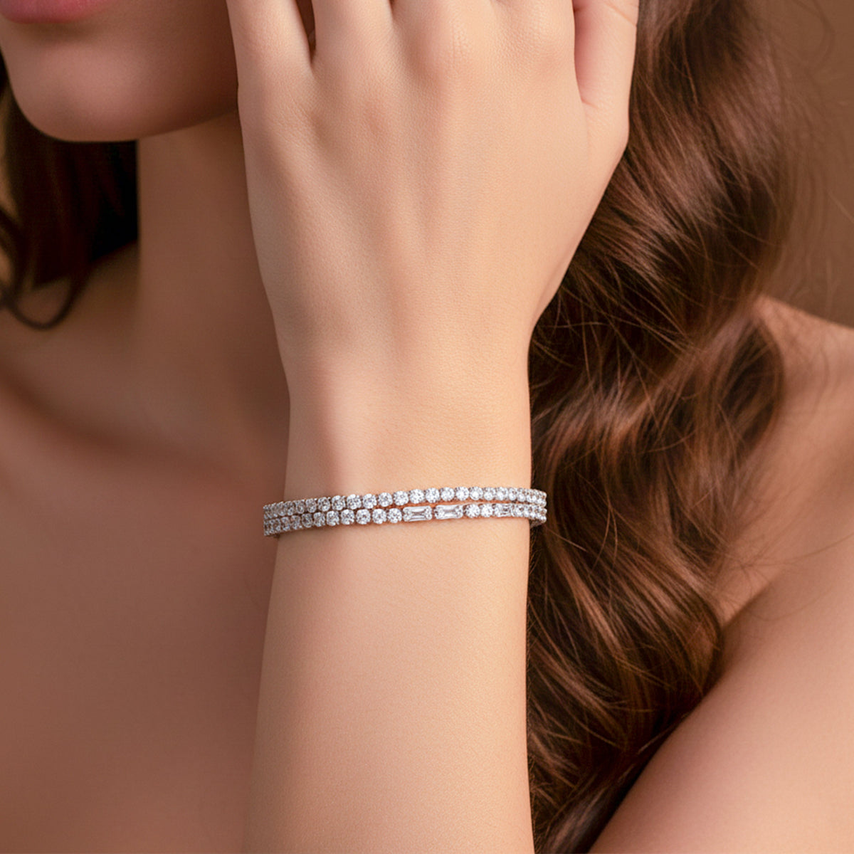 Eterna Shine Diamond Bracelet