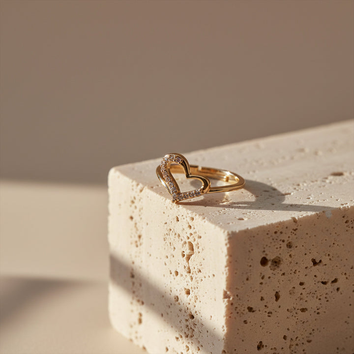 Heart Sparkle Ring