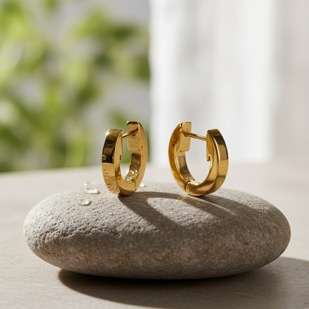 Classic Round Earrings