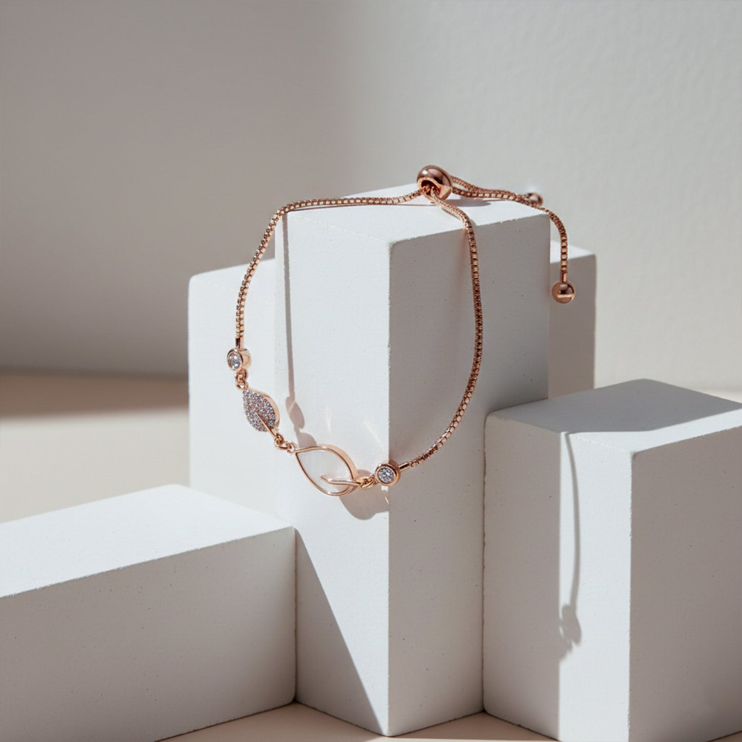 Resin Leaf Bracelets