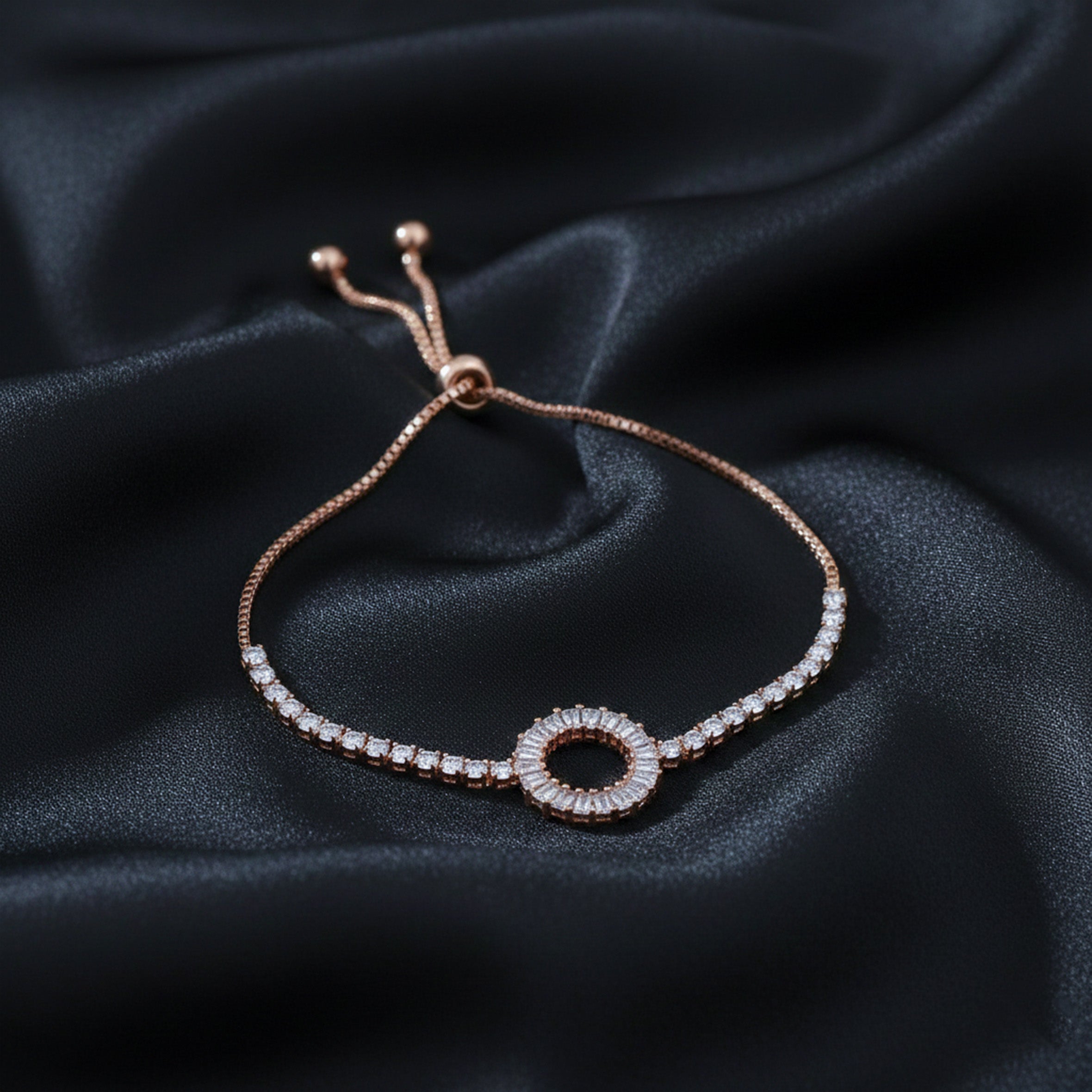 Round Adjustable Slider Bracelets