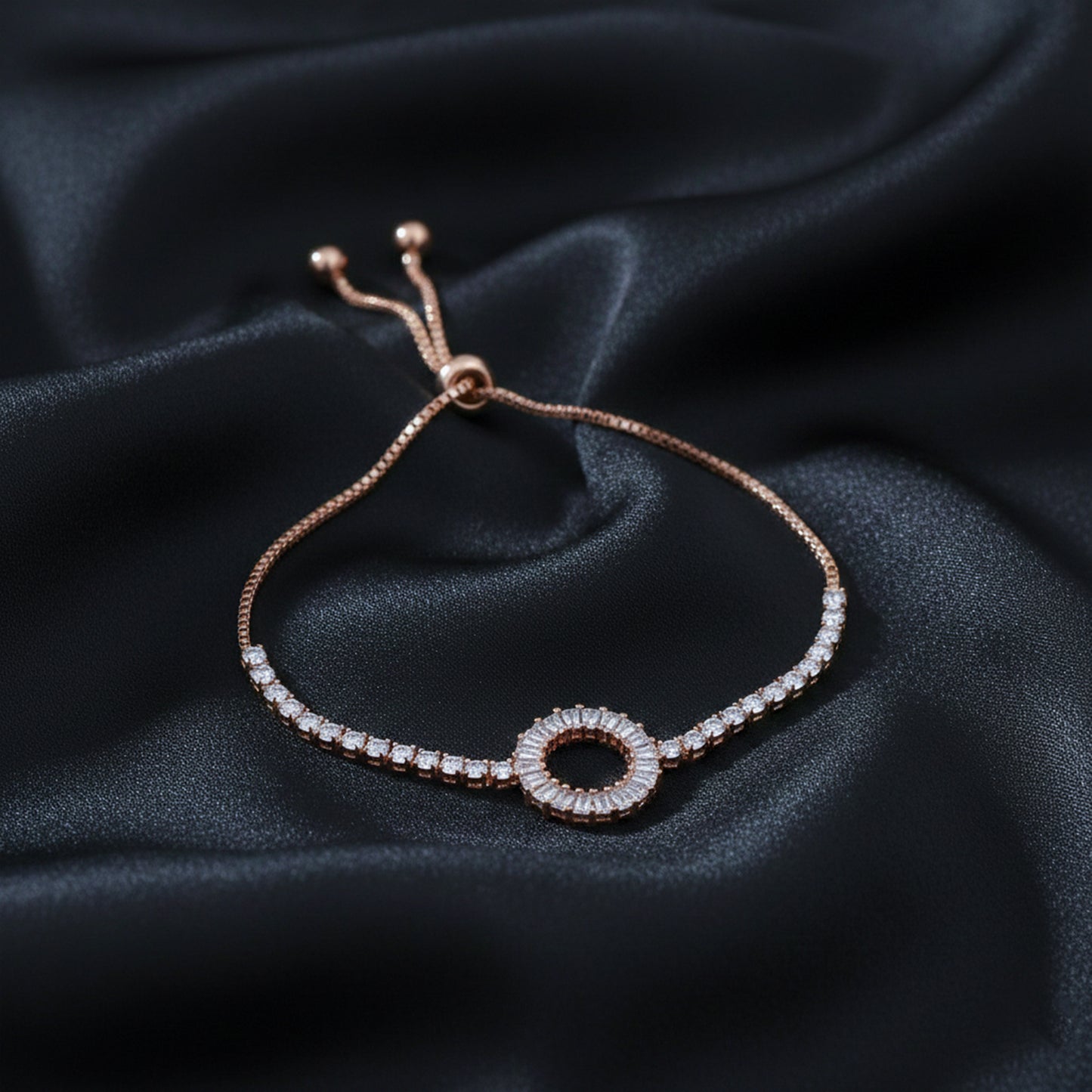 Round Adjustable Slider Bracelets