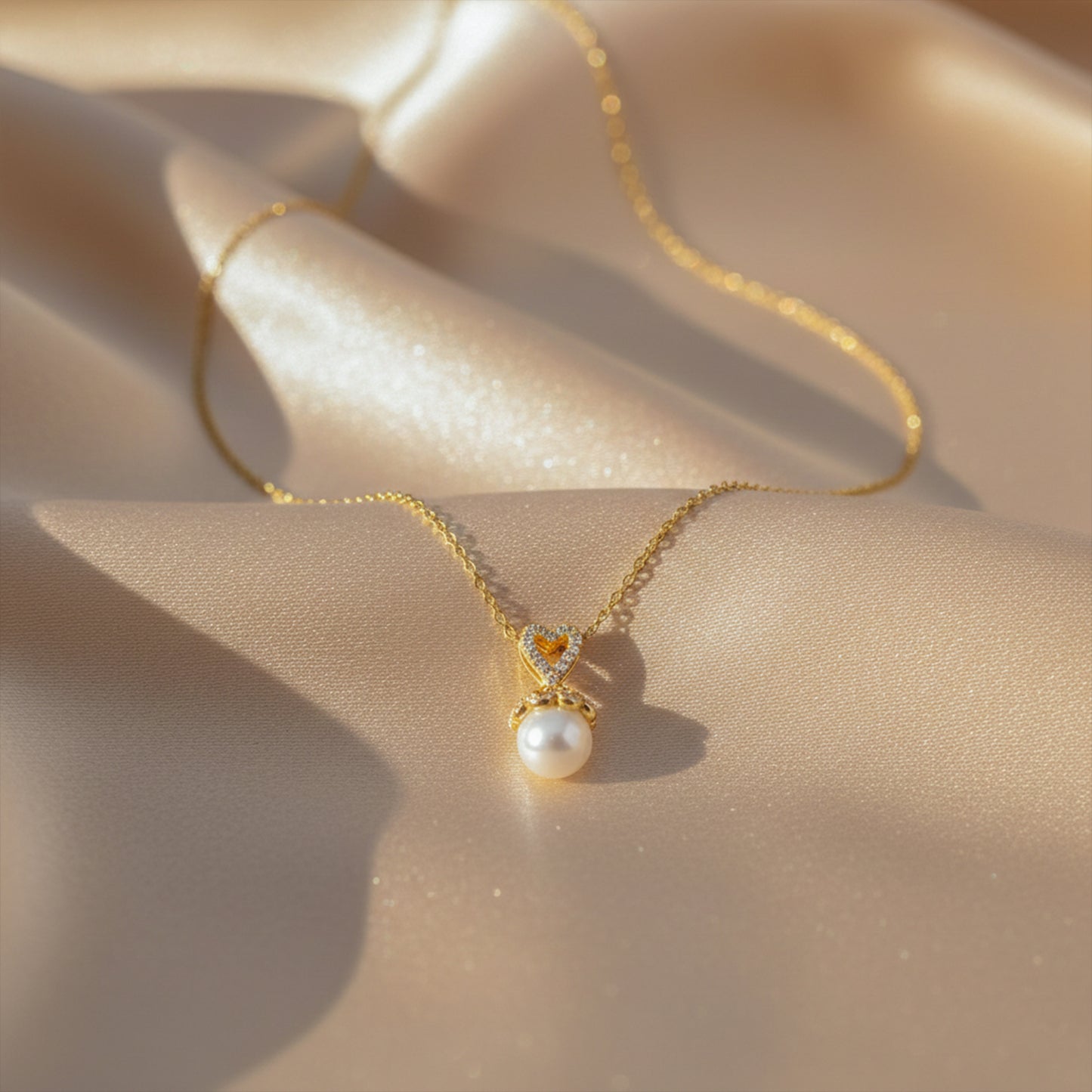 Eternal Love Pearl Necklace
