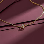 Infinity Cross Diamond Necklace
