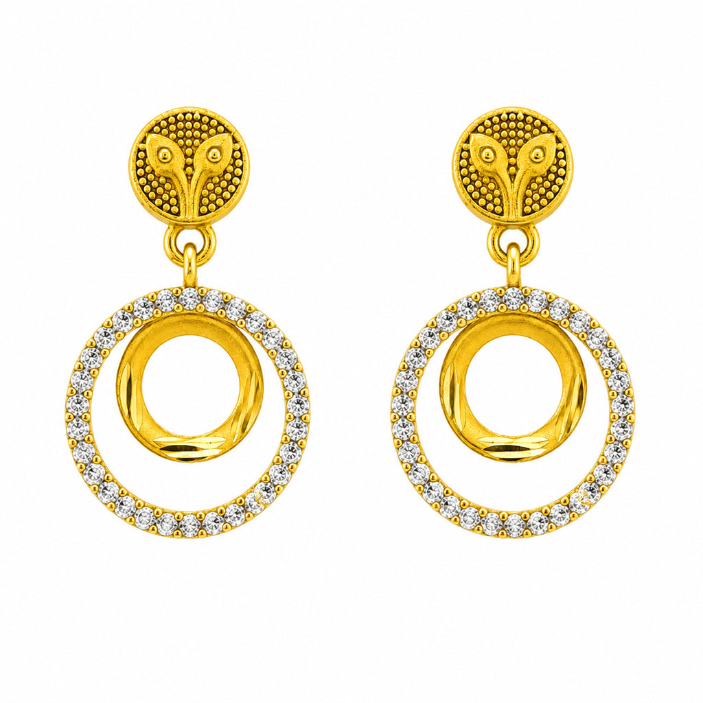 Zari Circles Earrings