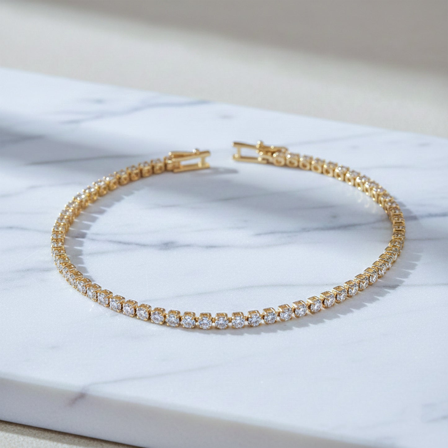 Luxpenny Imperial Glow Tennis Bracelet