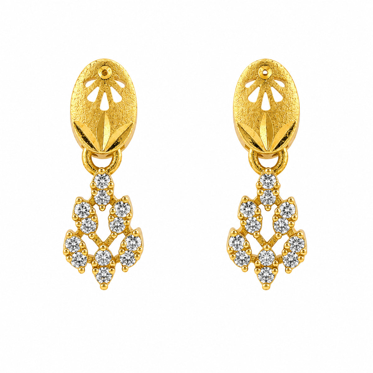 Zarqa Petals Earrings