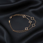 Luxe Clover Charm Bracelet